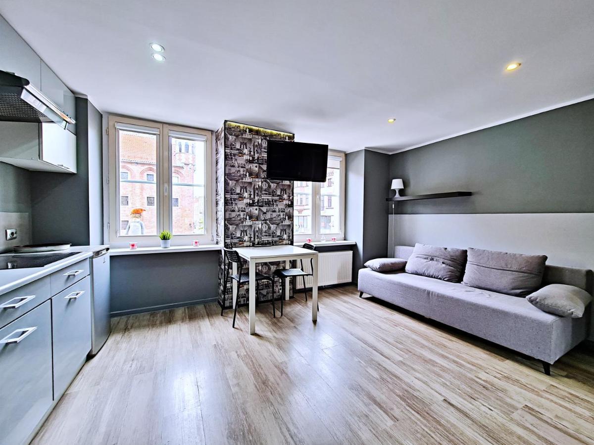 Apartament Z Widokiem Na Pomnik Kopernika - Rynek Staromiejski Stary Toruń Esterno foto